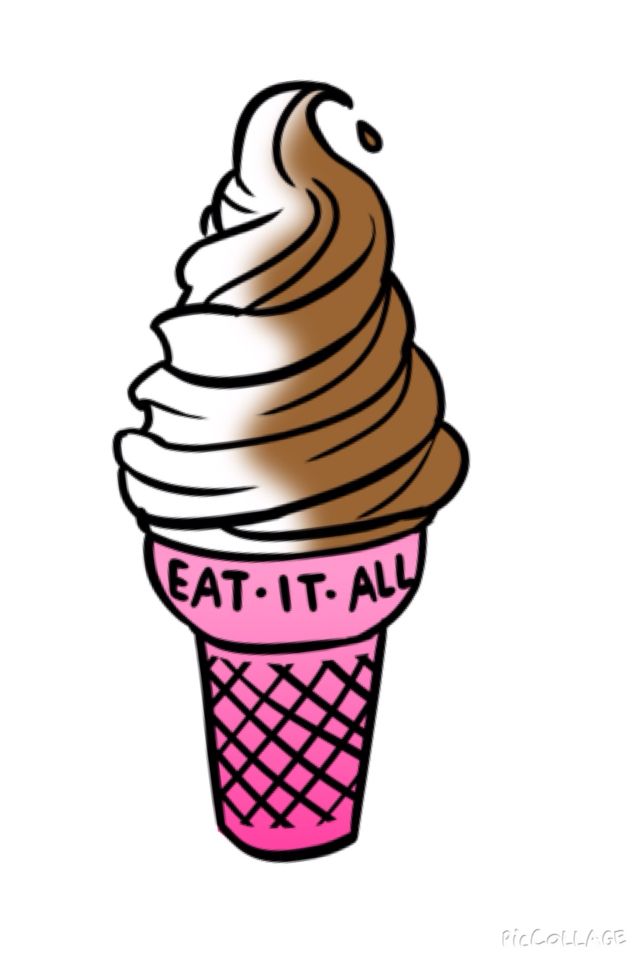 Empty Ice Cream Cone Clipart