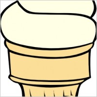 200x200 Empty Ice Cream Cone Clip Art Clipart Panda