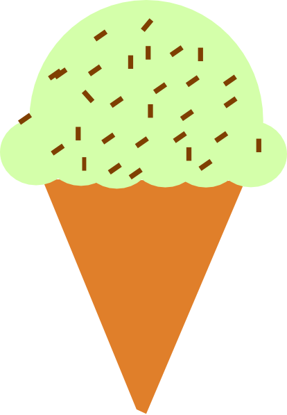414x597 Ice Cream Cartoon Clipart