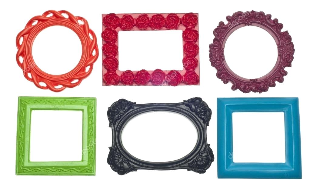 1023x617 Cool Empty Picture Frame Modern Vibrant Colored Empty Frames Stock