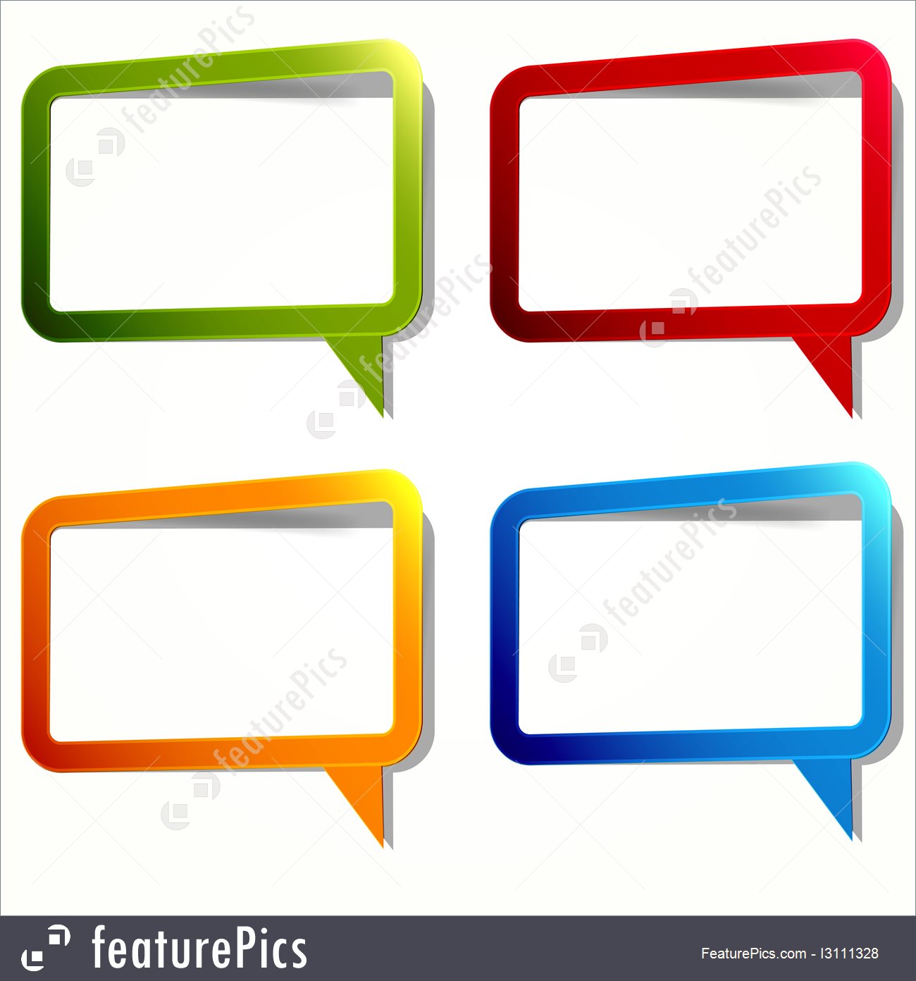 1300x1392 Labels In Form Empty Frame Illustration