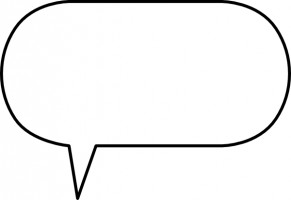 291x200 Speech Bubble Clipart