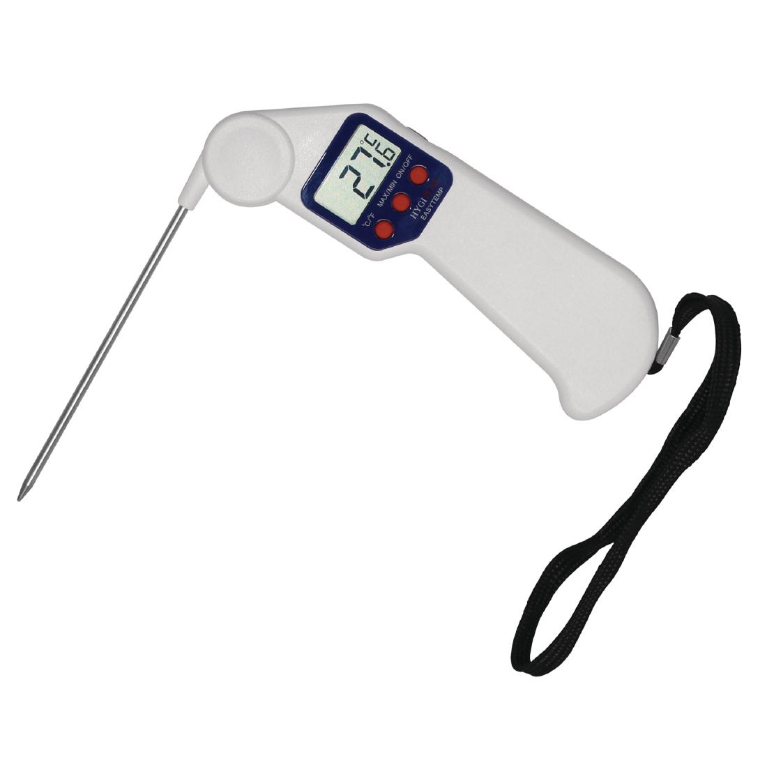1100x1100 Hygiplas Easytemp Colour Coded White Thermometer