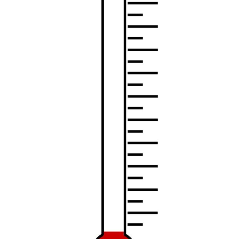 768x768 Blank Thermometer. Blank Thermometer
