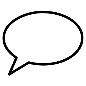 300x300 Empty Speech Bubble Clipart Clipartfest