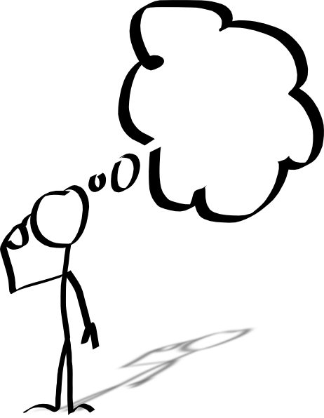 462x596 Thinking Empty Thought Clip Art