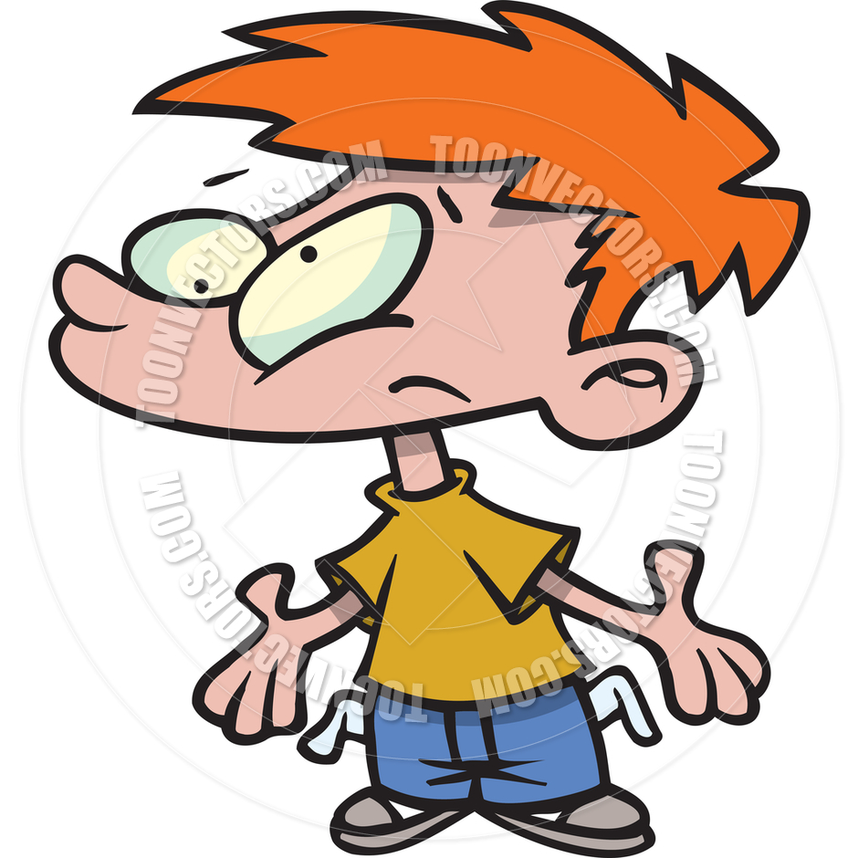 940x940 Cartoon Boy Allowance By Ron Leishman Toon Vectors Eps