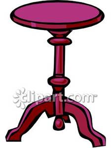 225x300 End Table Clip Art