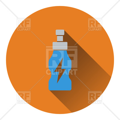 400x400 Icon Of Energy Drinks Bottle Royalty Free Vector Clip Art Image