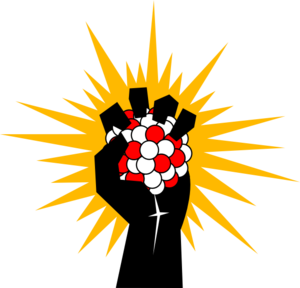 300x288 Nuclear Energy Hand Clip Art