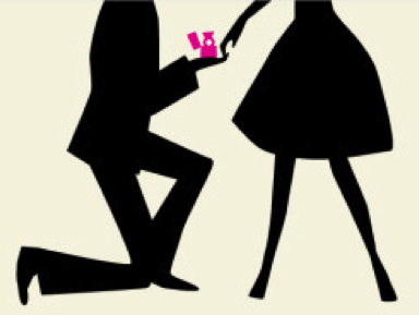 384x289 Engagement Clip Art