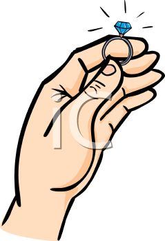 239x350 Hand Holding A Diamond Engagement Ring