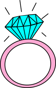 192x298 Diamond Ring Maddie Clip Art