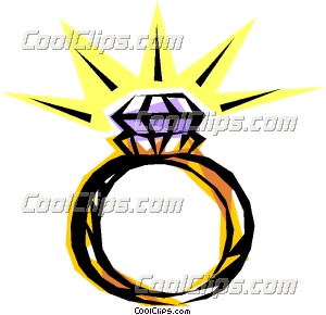 300x290 Diamond Ring Clip Art