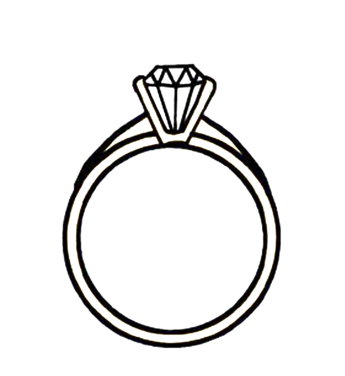1375x1500 Diamond Engagement Rings Clip Art 5 Engagement Rings