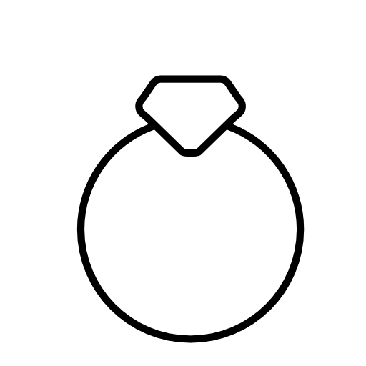 512x512 Diamond Ring Icon Free Icons Download