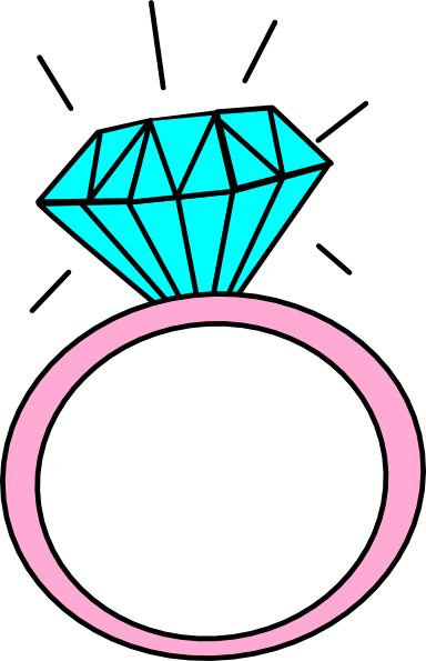 384x595 Clipart Engagement Ring