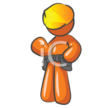 350x350 Royalty Free Engineer Clip Art, Occupations Clipart