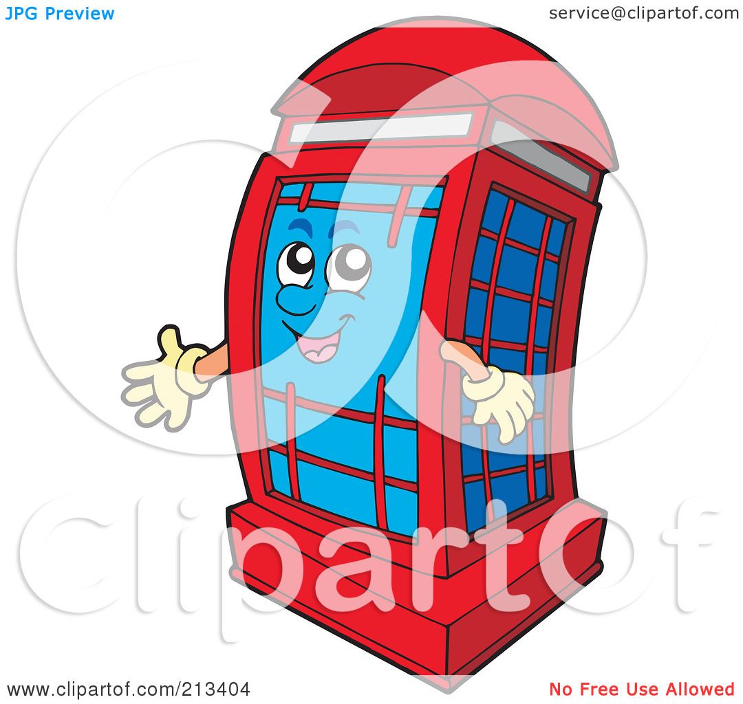 1080x1024 Phone Booth Clipart England