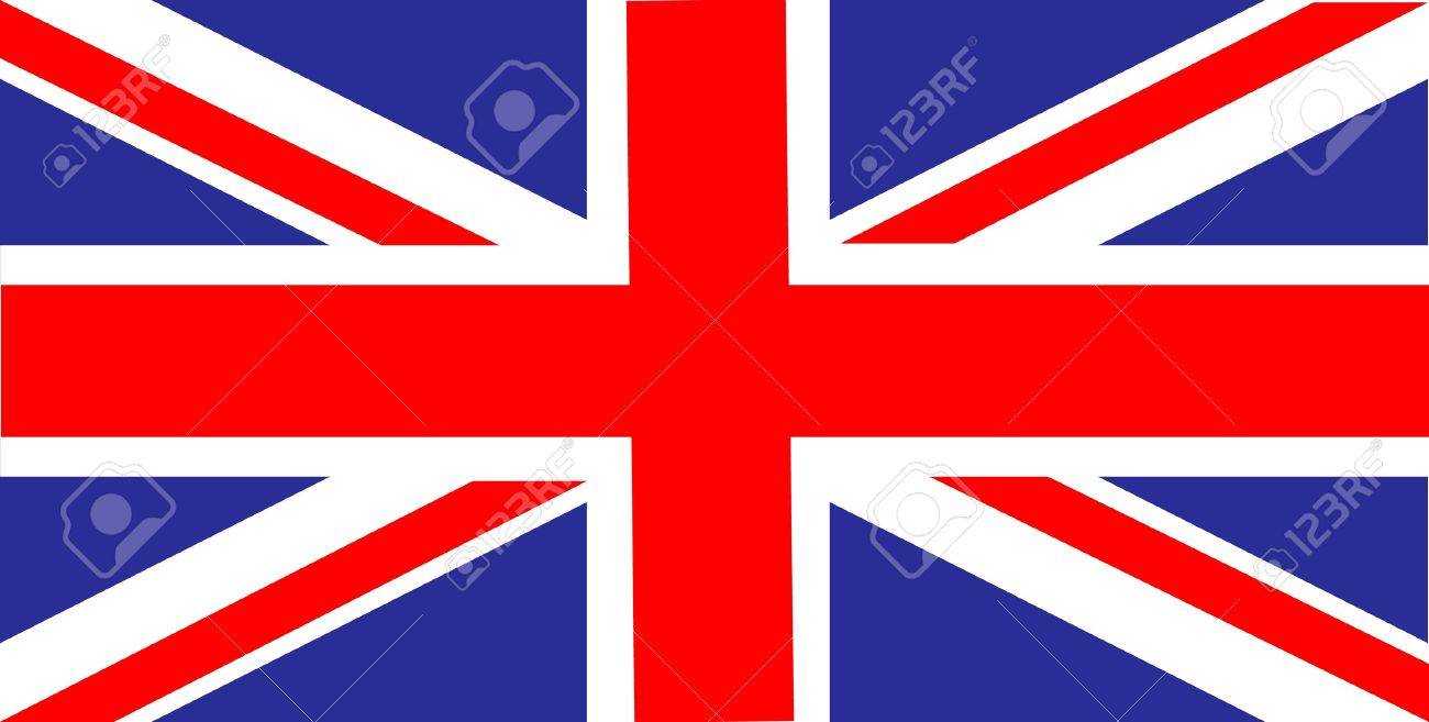 1300x657 United Kingdom Of Great Britain Flag Royalty Free Cliparts