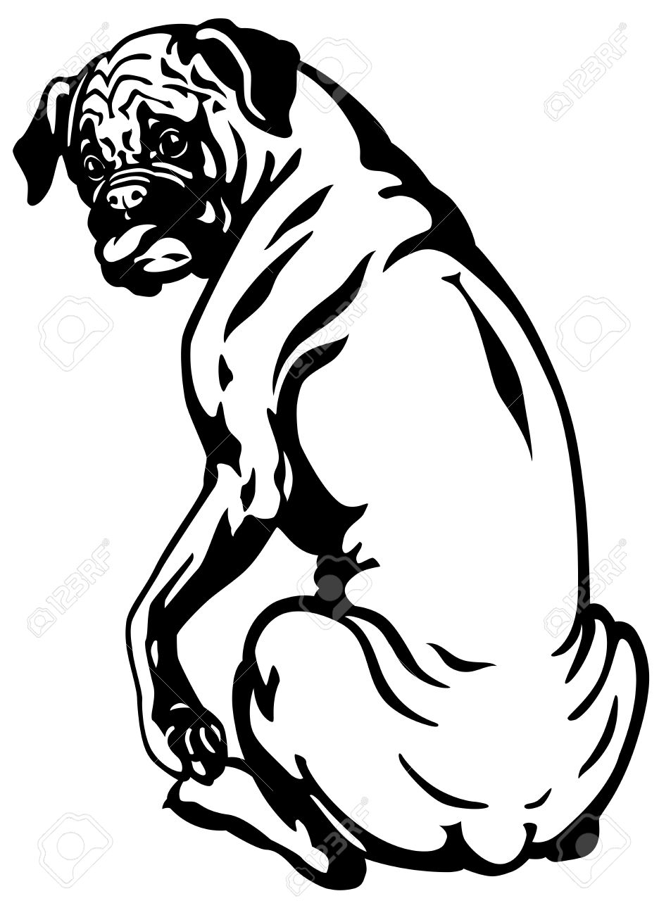 936x1300 Boxer Bulldog Clipart, Explore Pictures