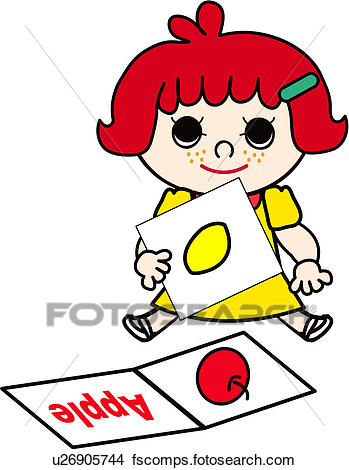 349x470 Clipart Of People, English, Class, Picture Word Card, Picture