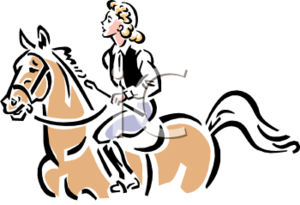 300x205 Vintage Equestrian English Style Clip Art Clipart Image Free