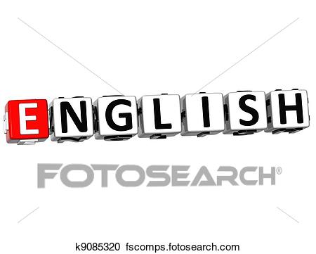 450x361 Stock Illustrations Of 3d English Language Crossword On White