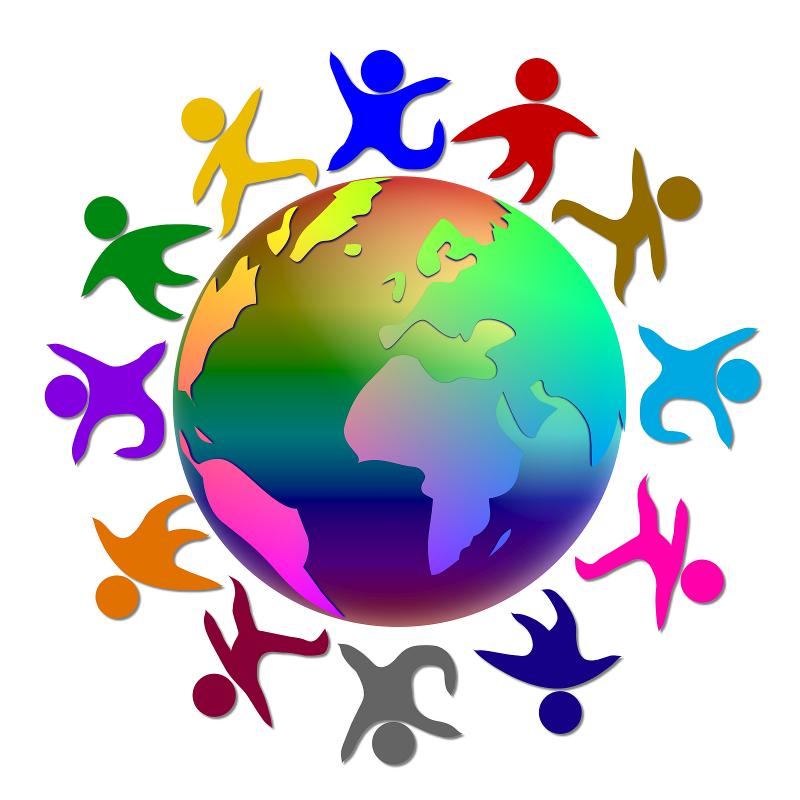 800x800 Spanish And English As A Clipart Panda