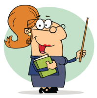 198x200 English Teacher Clipart