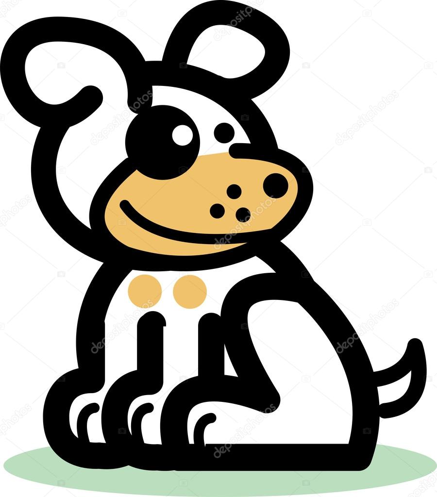 900x1024 Dog Clip Art Stock Vector Clipartguy