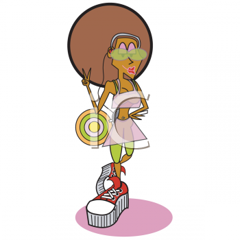 350x350 Diva Girls Clipart