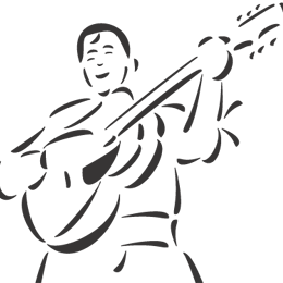 260x260 Rock And Roll Clip Art