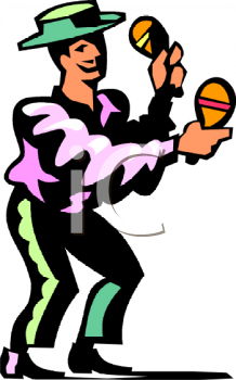 218x350 Spanish Dancing Clipart