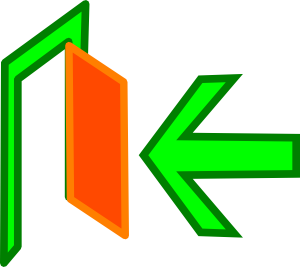 300x267 Entrance Clip Art