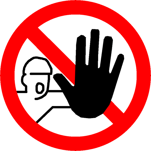 500x500 Entrance Sign Cliparts 206444