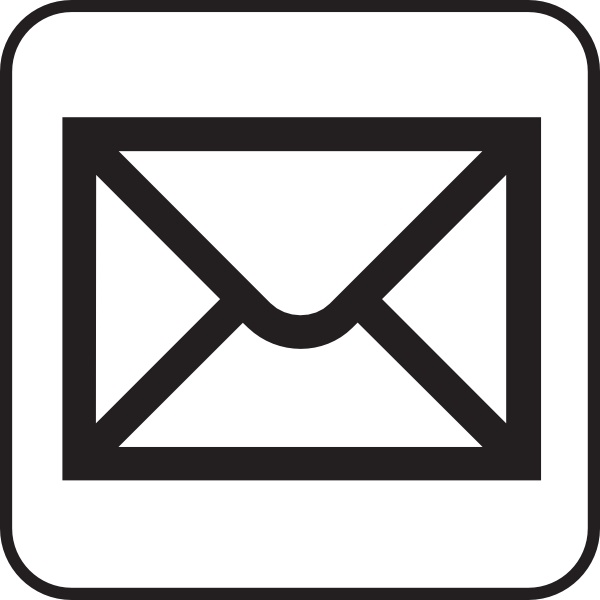 600x600 Closed Mailing Envelope Clip Art Free Vector In Open Office