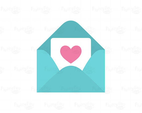570x456 Love Letter Clipart, Valentine Mail Cliparts, Envelope Clip Art