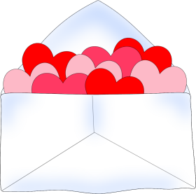 280x277 Valentine's Day Clipart Envelope
