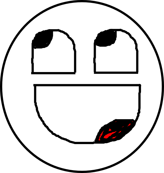 570x598 Epic Face Clip Art