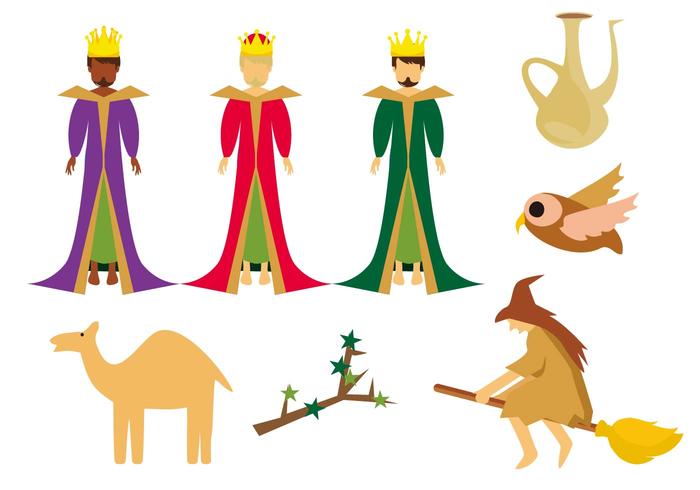 700x490 Free Tradition Of Italian Epiphany Icons Vector