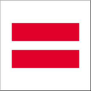 304x304 Clip Art Math Symbols Equals Sign Color I Abcteach