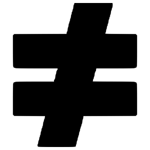 300x300 Is Not Equal Clip Art Download