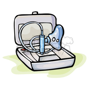 300x300 Royalty Free Inhaler 165873 Clip Art Images, Illustrations