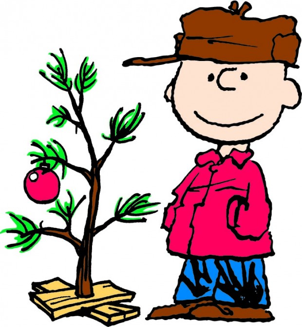 620x670 Clip Art Charlie Brown Christmas Tree Free