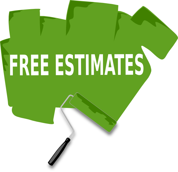 600x579 Paint Free Estimate Clip Art