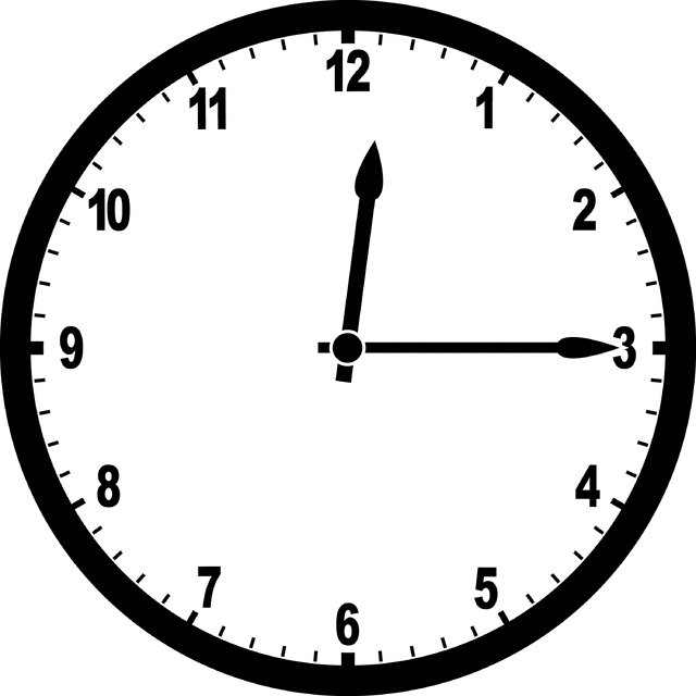 640x640 Clock 1215 Clipart Etc