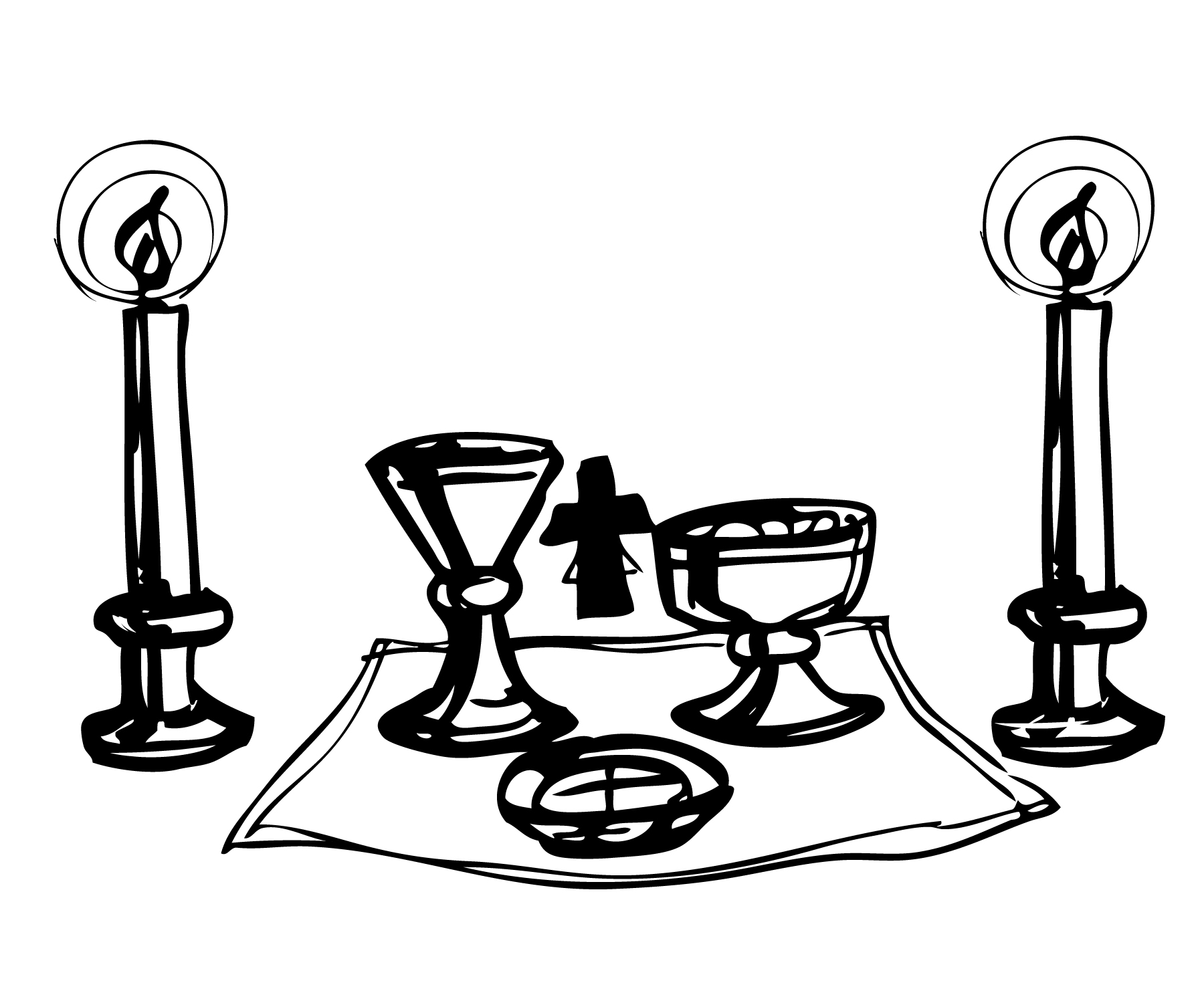 1800x1500 Clipart Eucharist