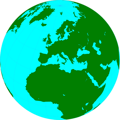 400x400 Globe Clipart Europe