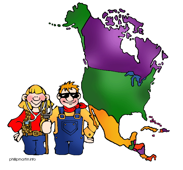 620x576 North America Continent Clipart